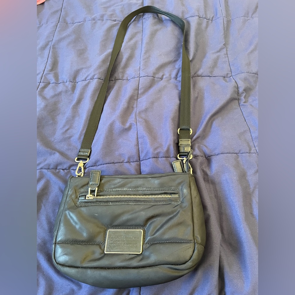 Marc by Marc Jacobs black crossbody bag.